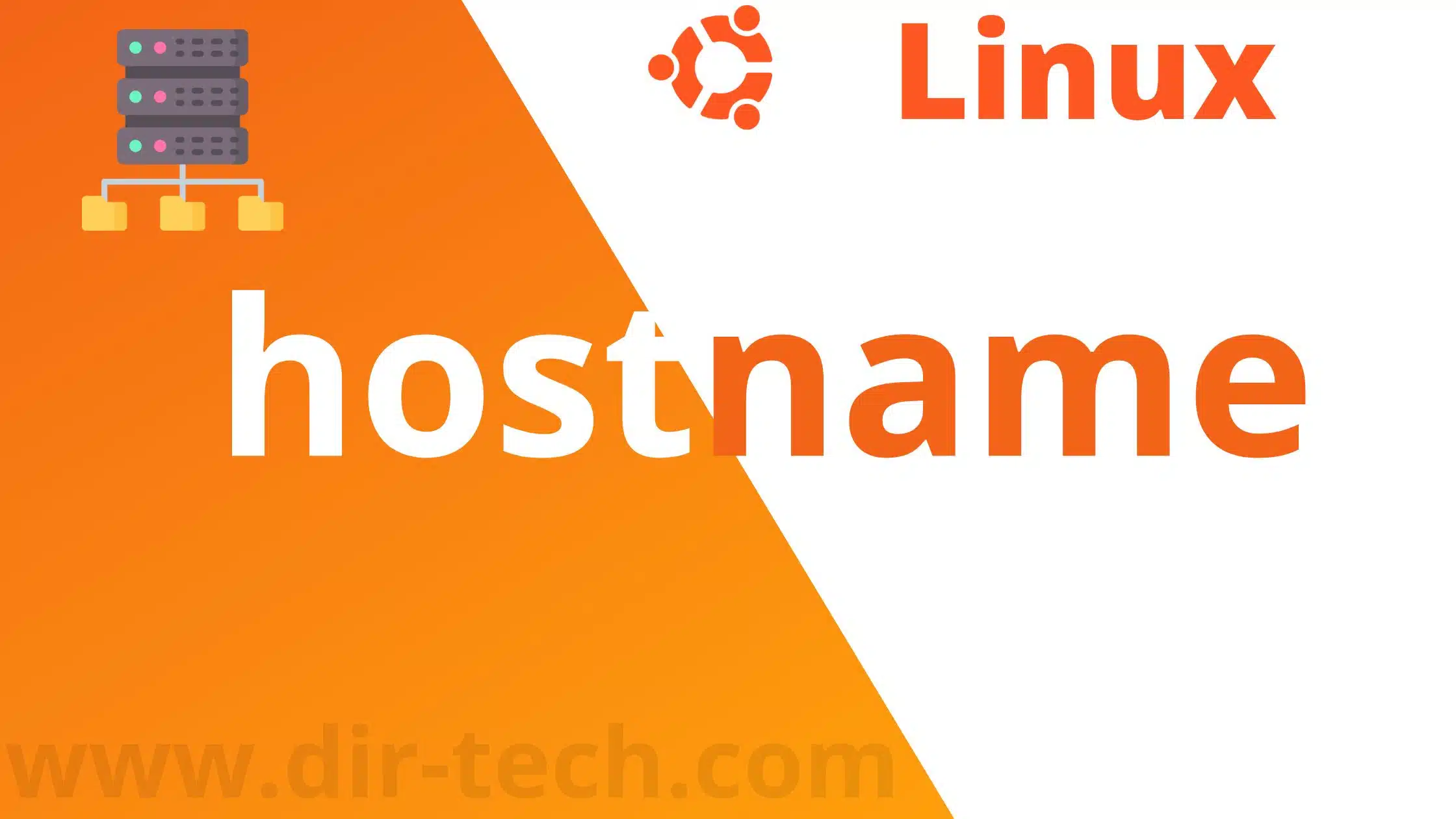 Lire la suite à propos de l’article Comment Changer le hostname d&rsquo;un Serveur Linux Ubuntu ou Debian ?