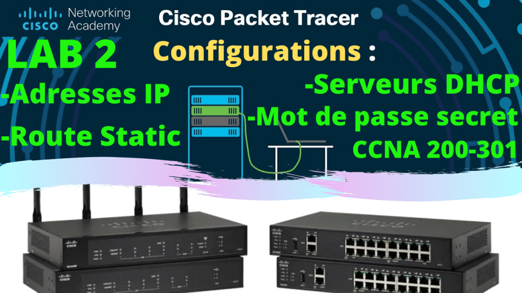 Configuration du routage statique et DHCP avec Cisco Packet Tracer