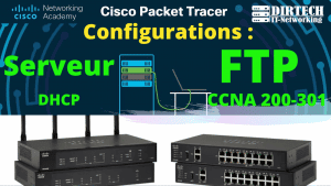Lire la suite à propos de l’article Configurer un serveur FTP avec Cisco Packet Tracer