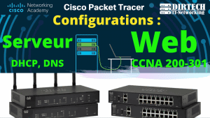 Lire la suite à propos de l’article Configurer un serveur WEB avec Cisco Packet Tracer