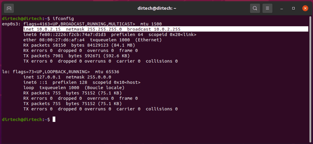 Difference between a private and public IPv4 address 