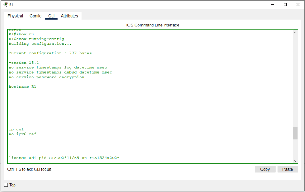 How to save router configurations?