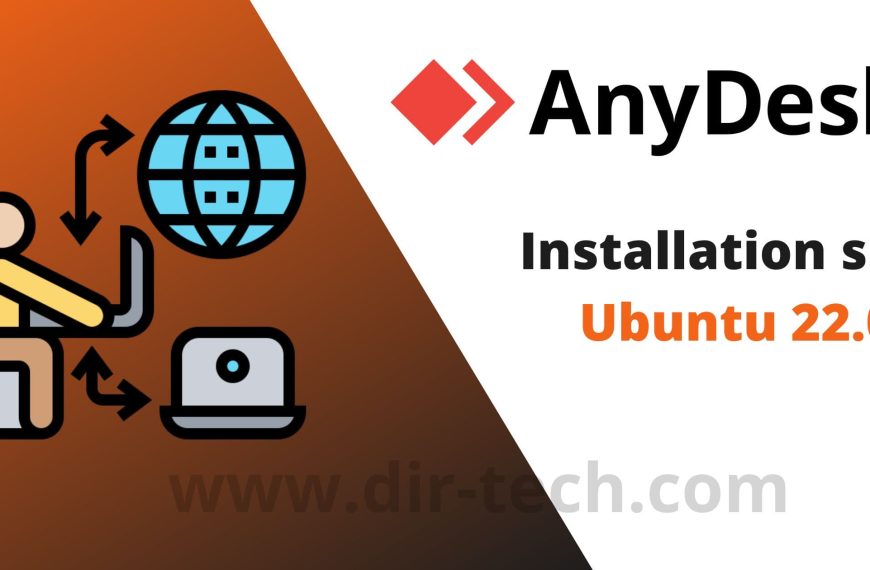 Comment installer AnyDesk sur Ubuntu 22.04 LTS ?