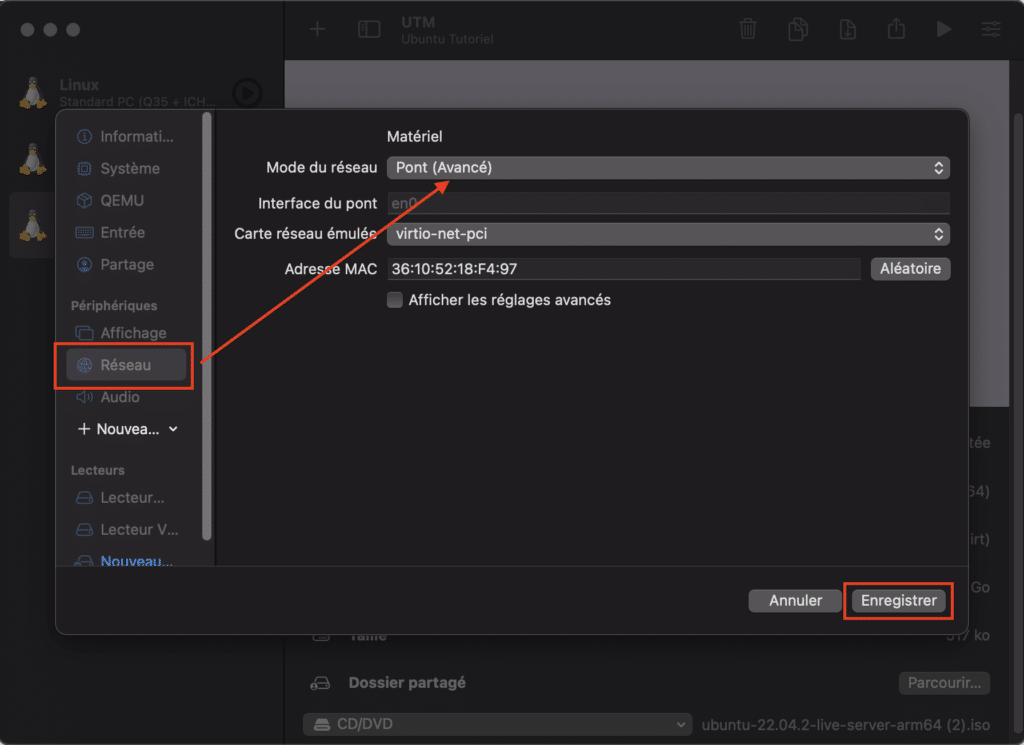  install Ubuntu macOS M1 UTM