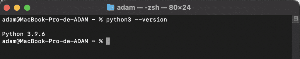 Installing Python 3 on macOS Ventura
