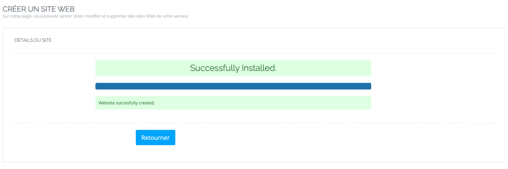 Comment ajouter un site Web sur CyberPanel ?