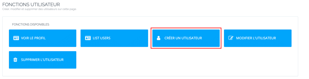 Comment créer et gérer les utilisateurs dans CyberPanel ?