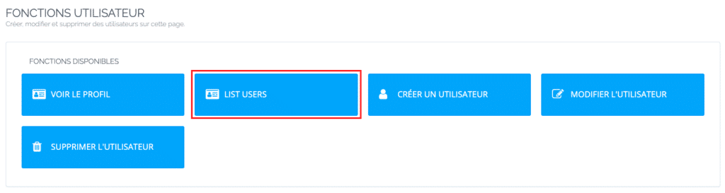 Comment créer et gérer les utilisateurs dans CyberPanel ?