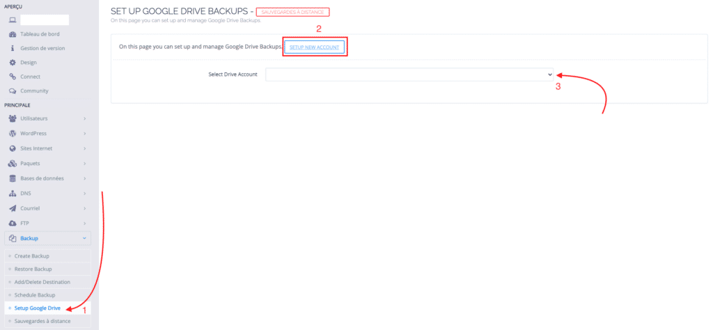How to create and restore CyberPanel backups?