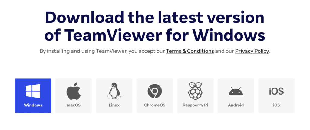 Comment installer TeamViewer sur Windows 10, 11 ?