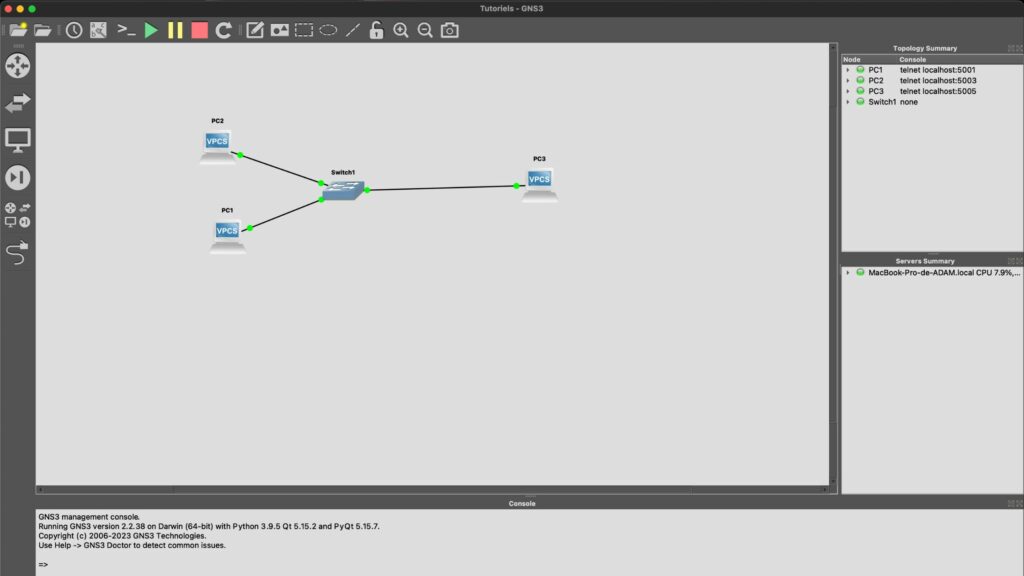 Pourquoi utiliser une GNS3 VM au lieu de GNS3 ?