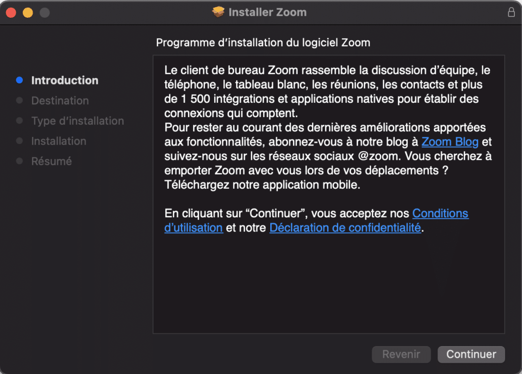 Comment installer Zoom sur Mac M1 ou M2 ?