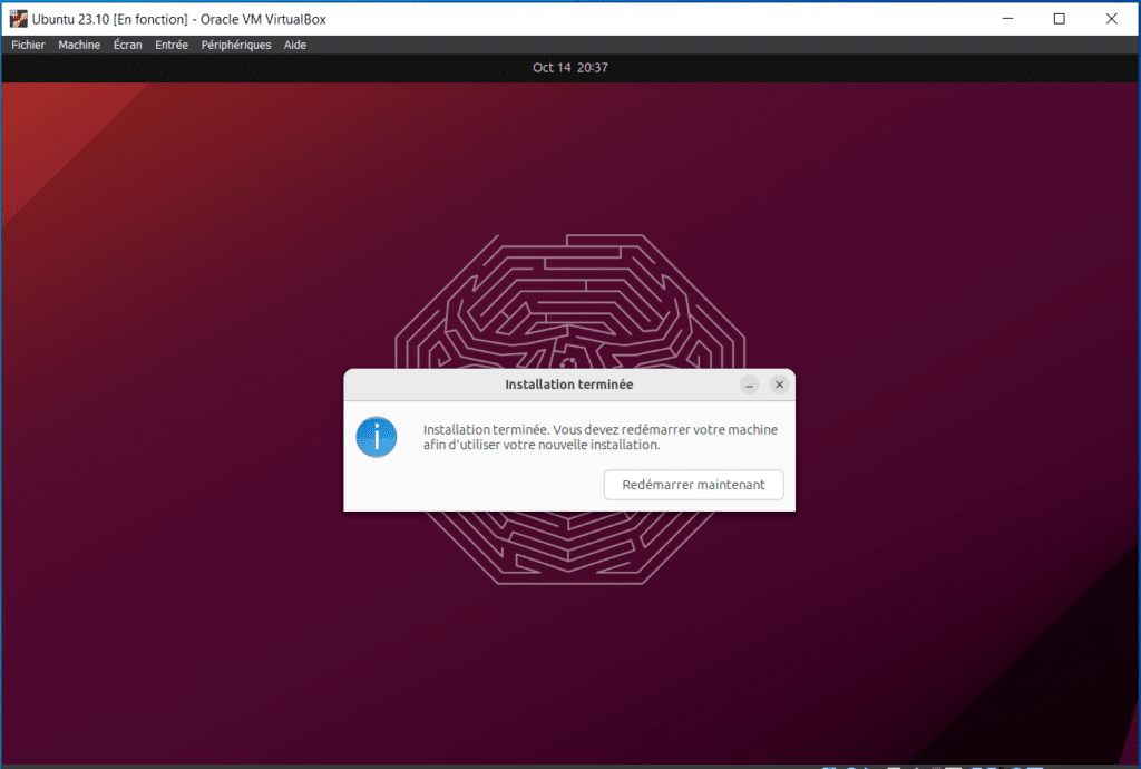 How do I install Ubuntu 23.10 on VirtualBox?