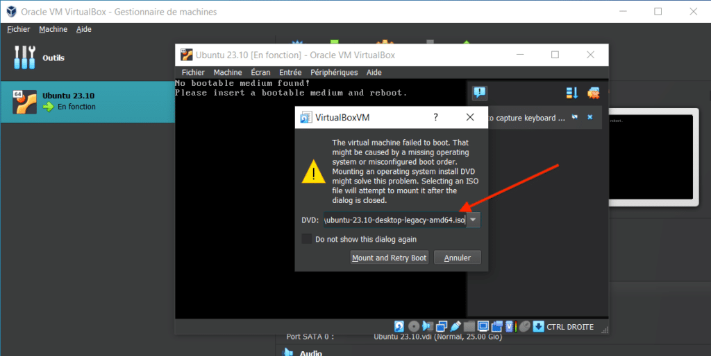 Comment installer Ubuntu 23.10 sur VirtualBox ?