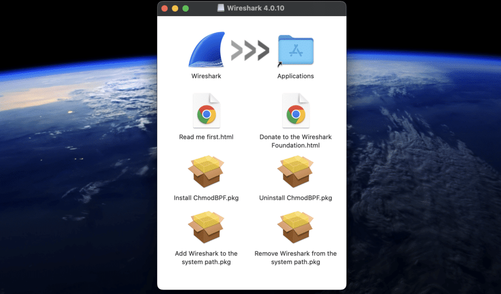 Comment installer Wireshark sur Mac M1, M2 et autres ?
