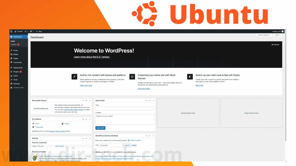 Comment installer WordPress sur Ubuntu