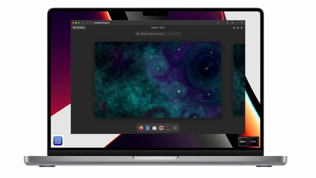 Comment installer CentOS Stream 9 sur Mac M1, M2, M3 avec UTM