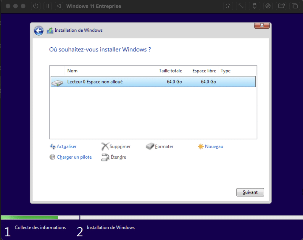 Installer Windows 11 sur un Mac M1/M2/M3 avec UTM
