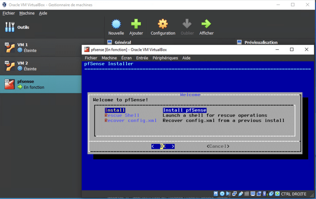 Comment Configurer un LAB pfSense avec VirtualBox ?