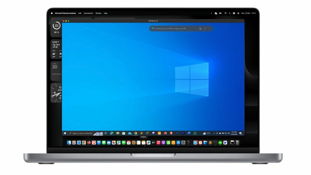 Utiliser RDP pour se connecter à un ordinateur Windows depuis MacOS