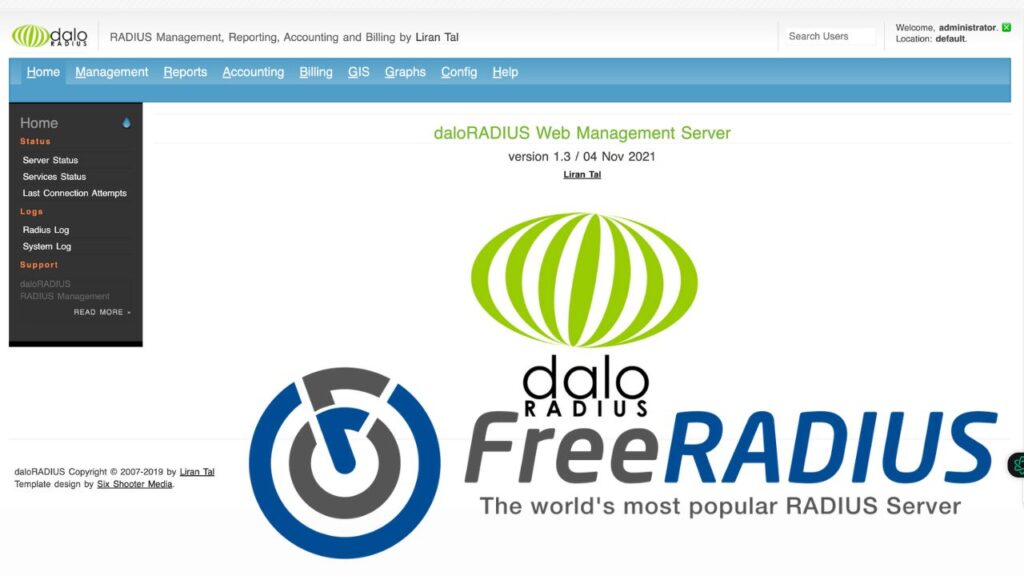 Installer FreeRADIUS et DaloRADIUS sur Ubuntu 22.04