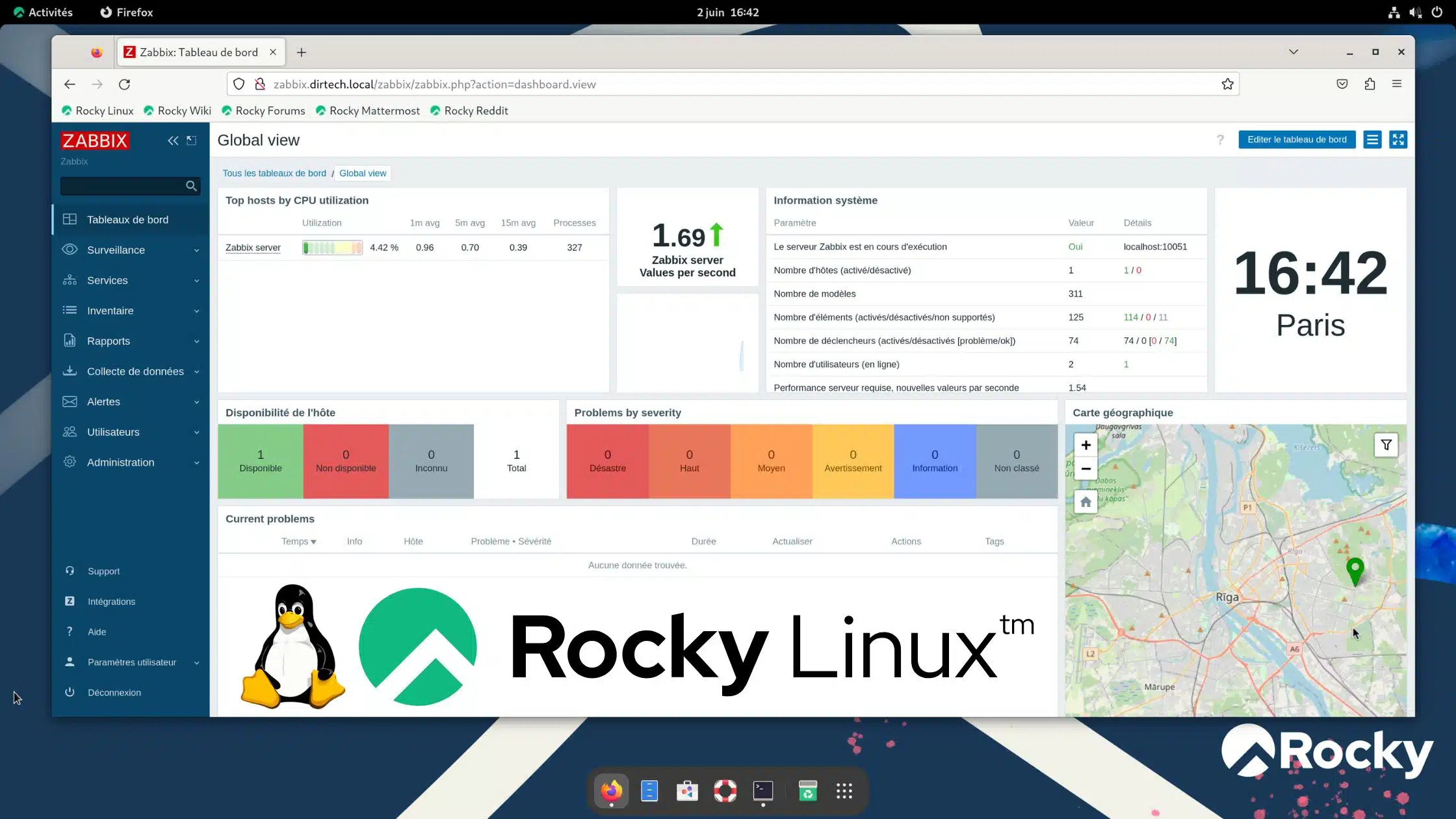 Lire la suite à propos de l’article Commandes pour Installer le Serveur Zabbix sur Rocky Linux