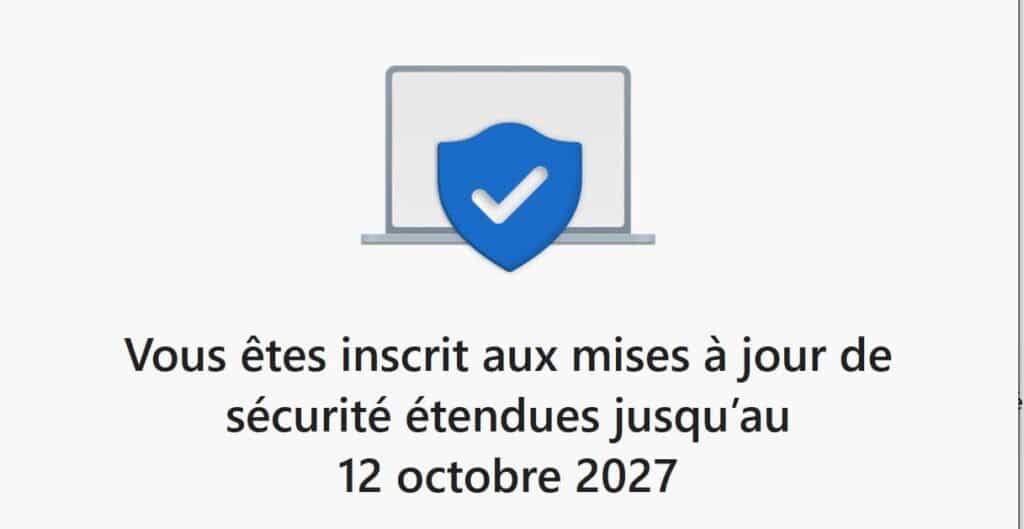 Microsoft prolonge les mises à jour de Windows 10 jusqu'en 2027